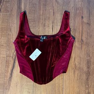Windsor Maroon Corset